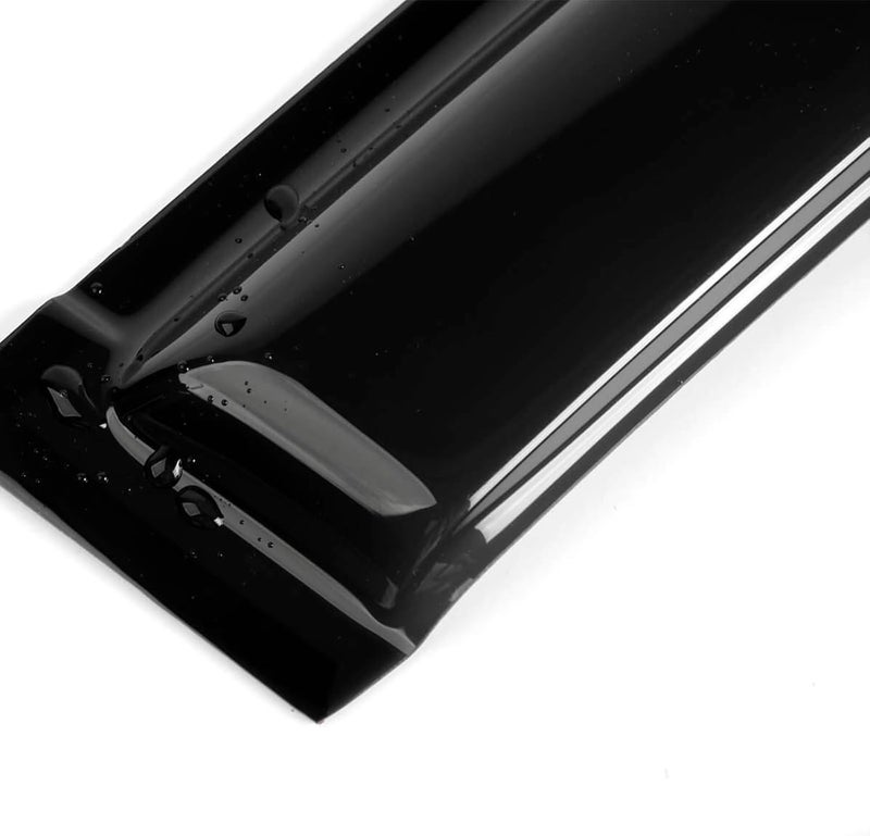 TONOYTIM 94739 Window Visors Rain Guards Tape-On Side Vent Deflectors Compatible with Toyota Highlander 2020-2025,Smoke Tinted Sun Shade 2020 2021 2022 2023 2024 2025 4-Pieces Set - Image 5